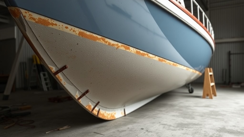 How To Repair Fiberglass Boat Keel