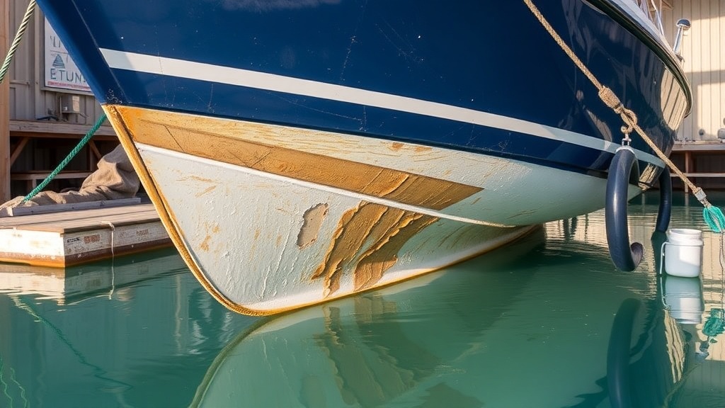 How To Repair Keel On Fiberglass Boat