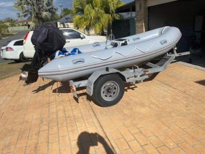 Inflatable boat repairs